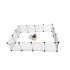 C&C Modular dog kennel 180x75 cm
