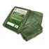 REINFORCED GREEN TARPAULIN 90g 8 x 10m BRADAS