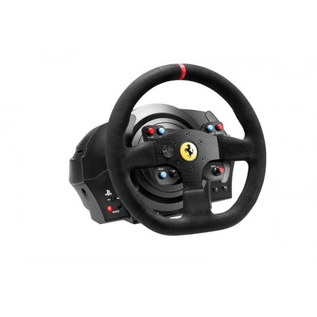 Thrustmaster T300 Ferrari Integral Racing Wheel Alcantara Edition Black Steering wheel + Pedals Analogue / Digital PC, PlayStation 4, Playstation 3 Thrustmaster T300 Ferrari Integral Racing Wheel Alcantara Edition Black Steering wheel + Pedals Analogue / Digital PC, PlayStation 4, Playstation 3