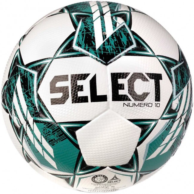Select Numero 10 FIFA Basic v23 soccer ball white and green 17818 size 5 Select Numero 10 FIFA Basic v23 soccer ball white and green 17818 size 5