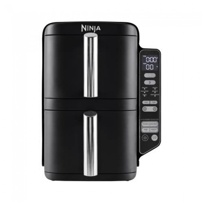 Ninja SL300EU fryer Double 7.6 L Stand-alone 2470 W Low fat fryer Black Ninja SL300EU fryer Double 7.6 L Stand-alone 2470 W Low fat fryer Black
