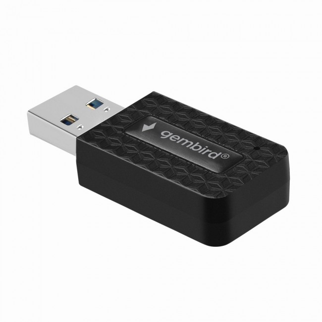 Gembird WNP-UA1300-03 Compact dual-band AC1300 USB Wi-Fi adapter Gembird WNP-UA1300-03 Compact dual-band AC1300 USB Wi-Fi adapter