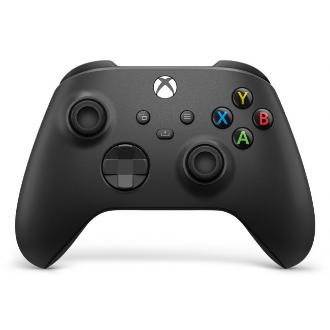 Microsoft Xbox Wireless Controller Black Bluetooth Gamepad Analogue / Digital Android, PC, Xbox One, Xbox One S, Xbox One X, Xbox Series S, Xbox Series X, iOS