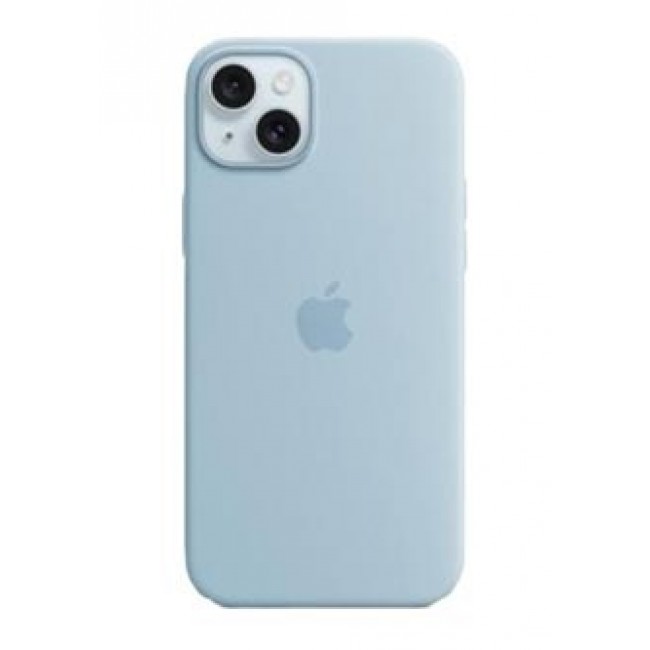 Apple iPhone 15 Plus Silicone Case with MagSafe - Light Blue