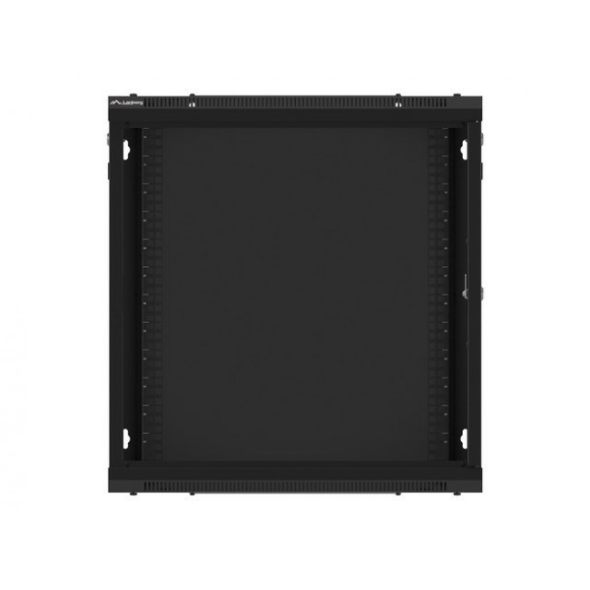 Lanberg WF01-6412-00B rack cabinet 12U Wall mounted rack Black