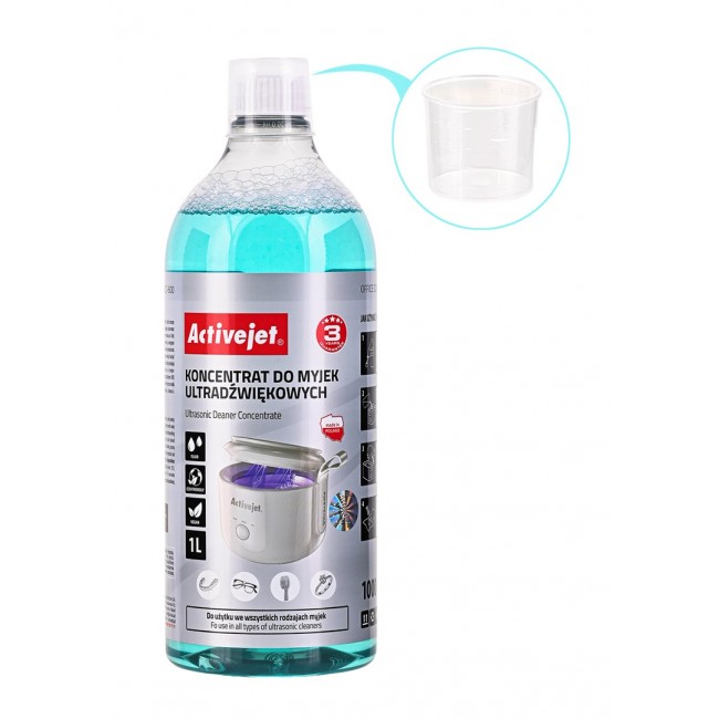Activejet AOC-600 Cleaning concentrate for UV ultrasonic cleaners AOC-600 1 L