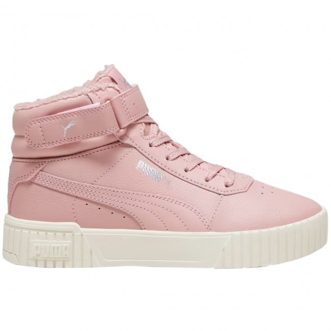 Puma Carina 2.0 Mid WTR Kids Shoes Pink 387380 03 Puma Carina 2.0 Mid WTR Kids Shoes Pink 387380 03