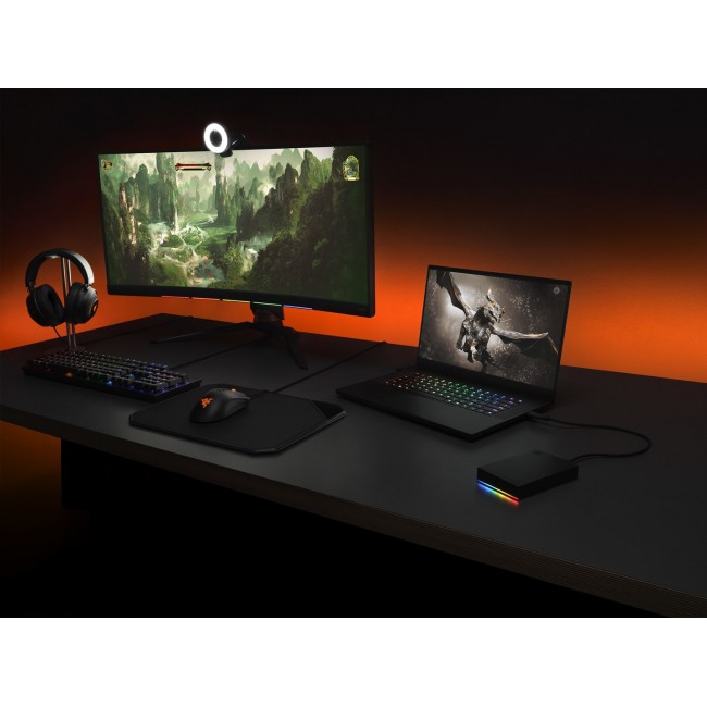 Seagate Game Drive FireCuda external hard drive 2 TB Micro-USB B 3.2 Gen 1 (3.1 Gen 1) Black