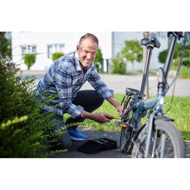 Speede PocketDrive electric screwdriver with bit cassette and bag