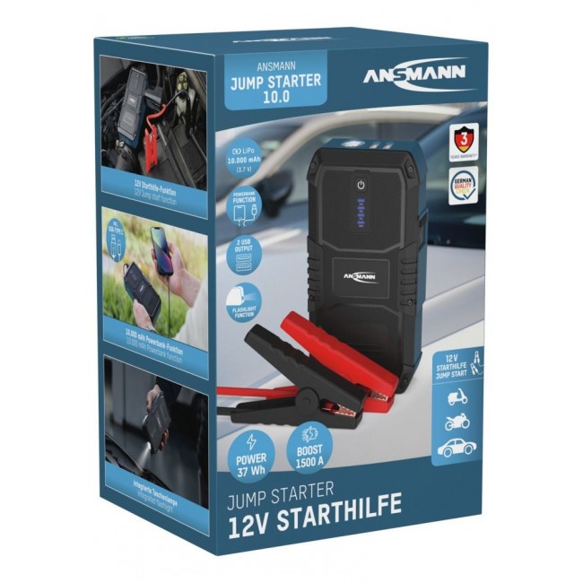 Ansmann Jump Starter 10.0 1500 A Ansmann Jump Starter 10.0 1500 A
