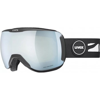 Uvex Downhill 2100 CV winter sport goggles Black Unisex White Spherical lens