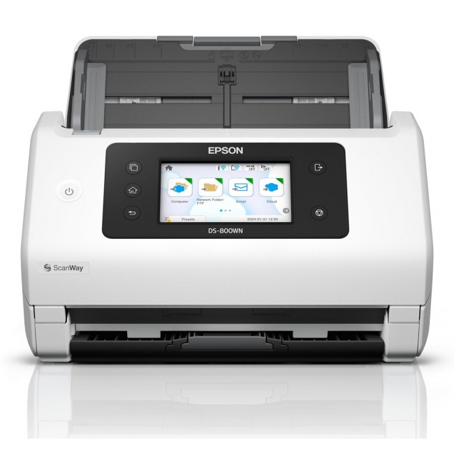 Epson WorkForce DS-800WN Sheet-fed scanner 600 x 600 DPI A4 White Epson WorkForce DS-800WN Sheet-fed scanner 600 x 600 DPI A4 White