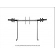 Next Level Racing Elite Freestanding Triple Monitor Stand Add-On Black Edition NLR-E039 - monitor bracket