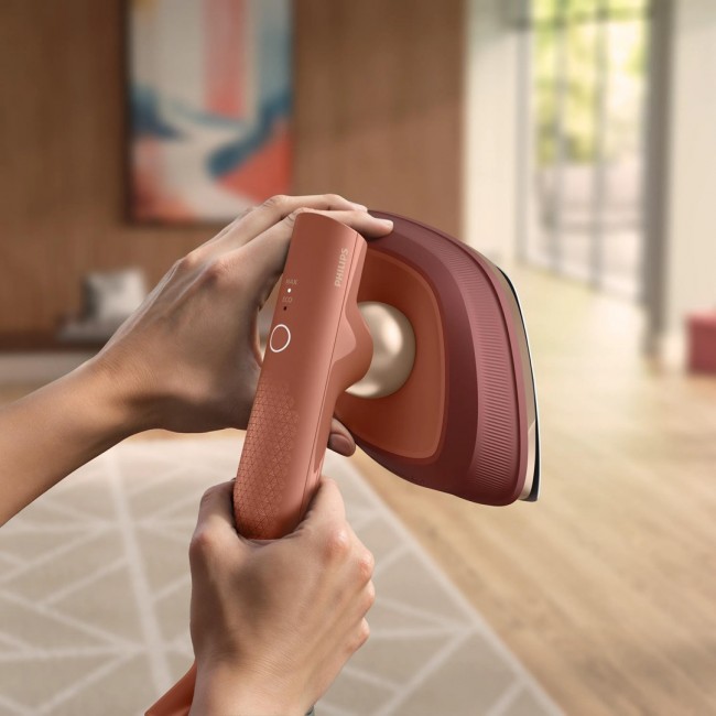 Philips GC213/50 iron Steam iron SteamGlide Plus soleplate 1800 W Brown