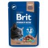 BRIT Premium Cat Liver Sterilised - wet cat food - 100g