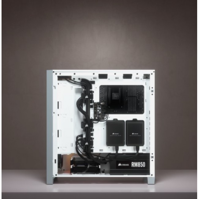 Corsair iCUE 4000X RGB Midi Tower White Corsair iCUE 4000X RGB Midi Tower White