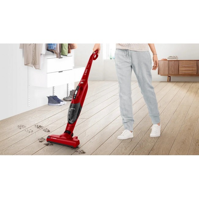 Bosch Serie 2 BBHF214R 2-in-1 Cordless Vacuum Cleaner Red Bosch Serie 2 BBHF214R 2-in-1 Cordless Vacuum Cleaner Red