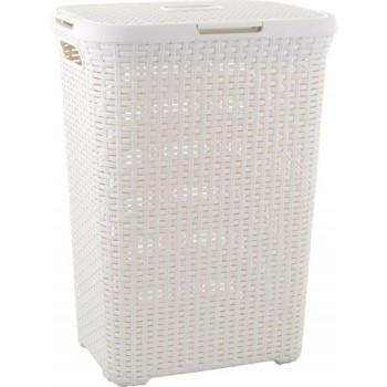 Curver Style 3253920707000 laundry basket 60 L Square Rattan White