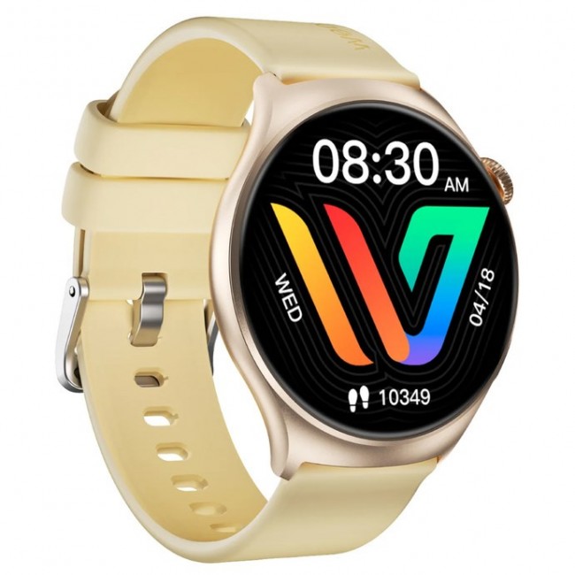 Weofly Curve Smartwatch - Multifunction Watch Bluetooth 5.3 Gold Weofly Curve Smartwatch - Multifunction Watch Bluetooth 5.3 Gold