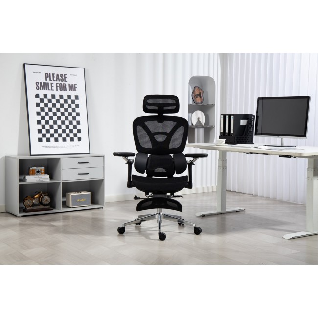 Activejet Office chair Ergonomic YK848 black