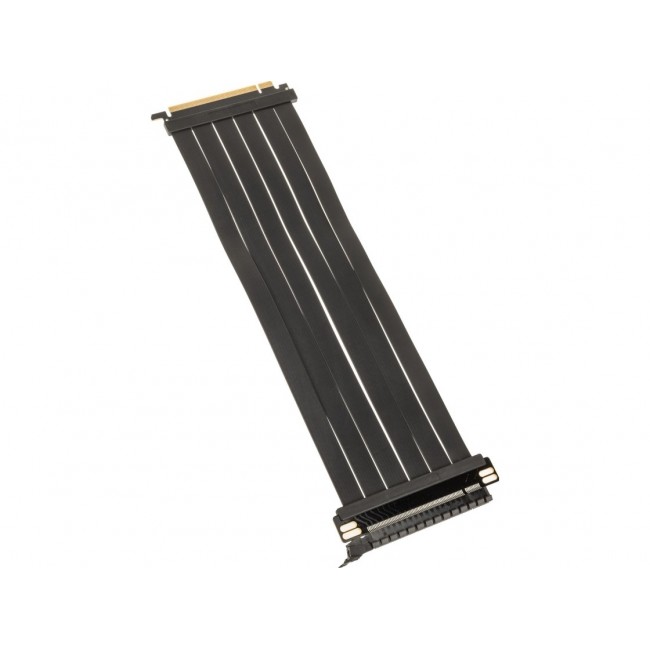 Kolink PCI Express 5.0 x16 auf x16 Riser-Kabel, 180 Grad, schwarz - 30cm Kolink PCI Express 5.0 x16 auf x16 Riser-Kabel, 180 Grad, schwarz - 30cm