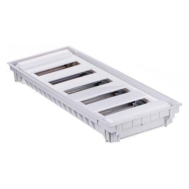 PLASTIKOWA OBUDOWA INSTALACYJNA Z DRZWIAMI METALOWYMI, PODTYNK., IP40, 5 RZĘD W, 60 MODU W Noark PM