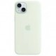 Apple iPhone 15 Plus Silicone Case with MagSafe - Soft Mint