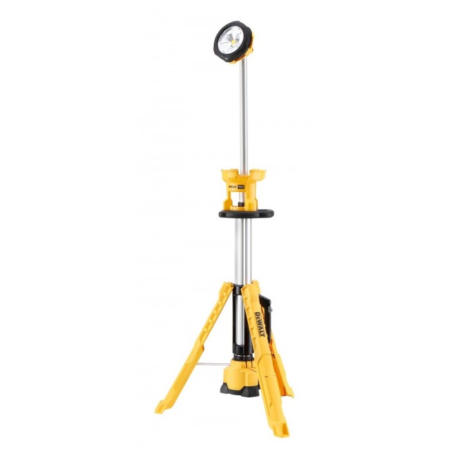 18 V flashlight on tripod without battery and charge