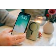 Verbatim Charge 'n' Go Magnetic Wireless Power Bank with stand - 10000 mAh Black