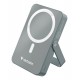 Verbatim Charge 'n' Go Magnetic Wireless Power Bank with stand - 10000 mAh Grey