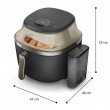 Philips 5000 series NA547/07 fryer Single 7.2 L Stand-alone 2000 W Hot air fryer Black, Gold Philips 5000 series NA547/07 fryer Single 7.2 L Stand-alone 2000 W Hot air fryer Black, Gold