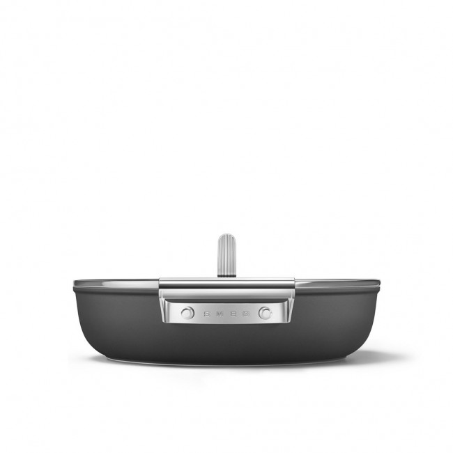 Smeg DPF2812BLM multi pot Black Aluminium, Stainless steel 4.3 L 28 cm