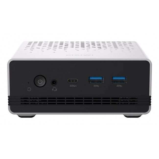 Chuwi UBox AMD Ryzen 5 6600H 16 GB DDR5-SDRAM 512 GB SSD Windows 11 Pro Mini PC Silver