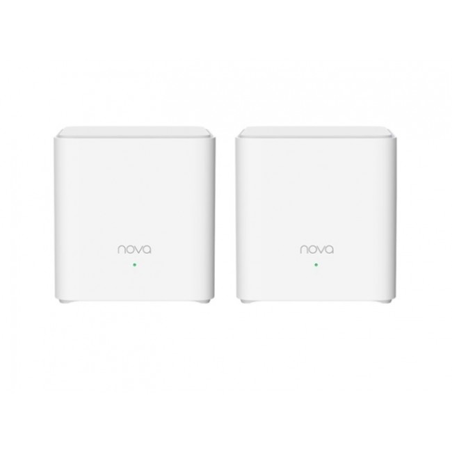 Tenda EX3 (2-pack) Dual-band (2.4 GHz / 5 GHz) Wi-Fi 6 (802.11ax) White 1 Internal