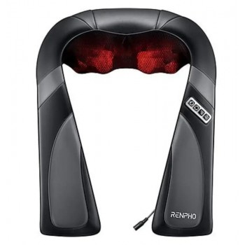 Renpho U-Neck Go massager Back, Legs, Shoulders Grey, Black
