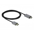 DeLOCK Active DisplayPort 1.4 to HDMI Cable 4K 60 Hz (HDR) 2 m