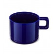 ROTPUNKT Glass vacuum flask, capacity 1.0 l, hyperblue (navy blue)
