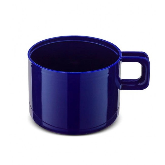 ROTPUNKT Glass vacuum flask, capacity 1.0 l, hyperblue (navy blue)