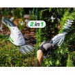 Cordless 2-in-1 hedge and grass trimmer 7.2 V, cutting width 120 mm, USB-C W23320 WUBER Cordless 2-in-1 hedge and grass trimmer 7.2 V, cutting width 120 mm, USB-C W23320 WUBER