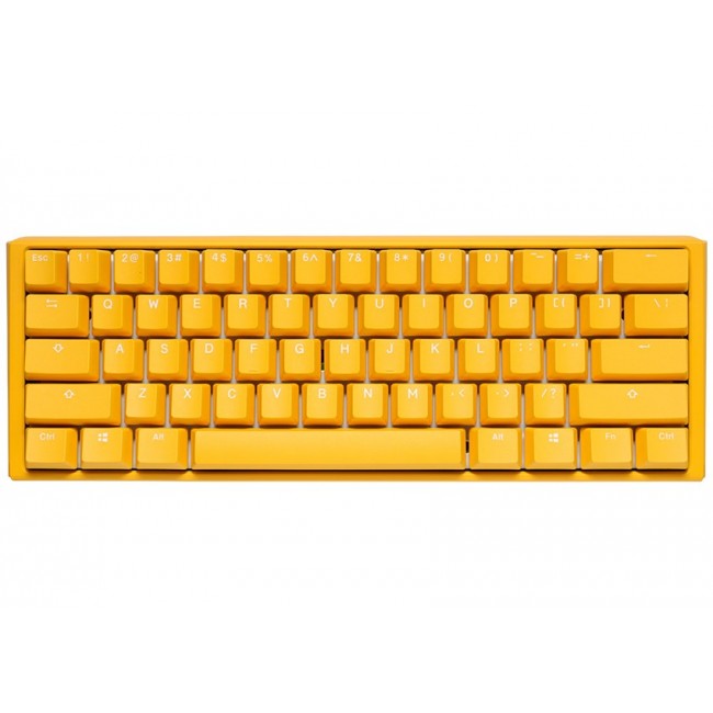 Ducky One 3 Mini Yellow keyboard Gaming USB QWERTY US English