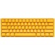 Ducky One 3 Mini Yellow keyboard Gaming USB QWERTY US English