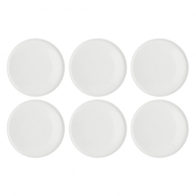 Set of 6 Essenziale Gourmet dinner plates - White, 26 cm Set of 6 Essenziale Gourmet dinner plates - White, 26 cm