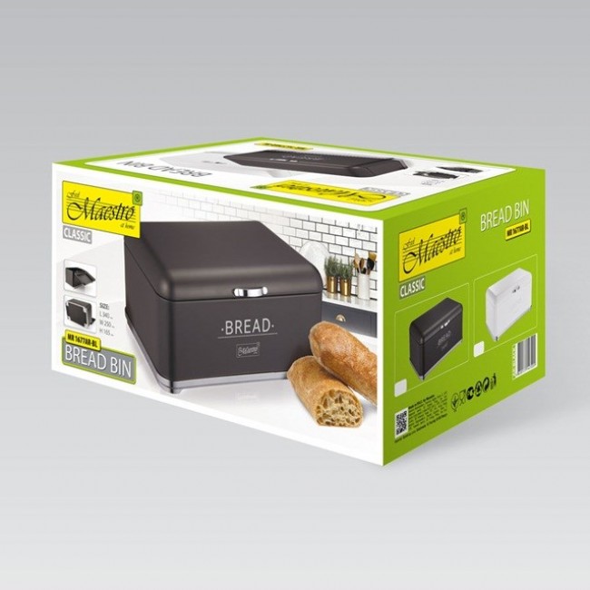Maestro MR-1677-AR-BL Bread Loaf Black Maestro MR-1677-AR-BL Bread Loaf Black