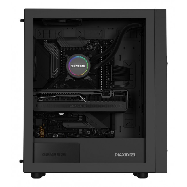 GENESIS NLG-2320 computer cooling system Computer case Liquid cooling kit Black GENESIS NLG-2320 computer cooling system Computer case Liquid cooling kit Black