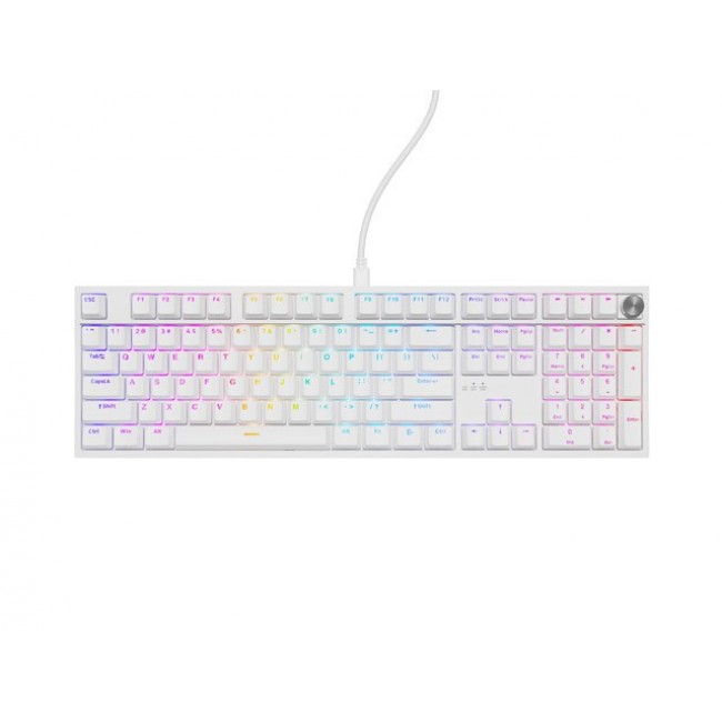 GENESIS THOR 404 keyboard Universal USB QWERTY English White GENESIS THOR 404 keyboard Universal USB QWERTY English White