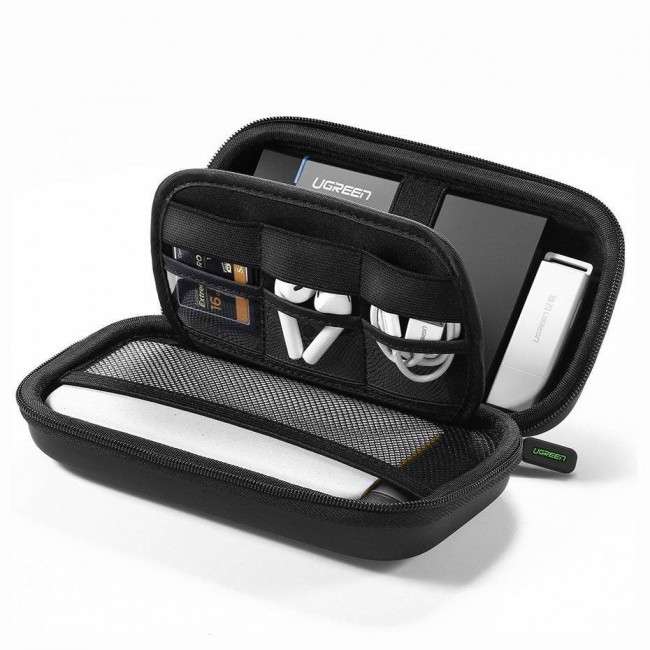 Ugreen 40707 storage drive case Pouch case EVA (Ethylene Vinyl Acetate) Black Ugreen 40707 storage drive case Pouch case EVA (Ethylene Vinyl Acetate) Black
