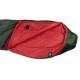 High Peak Lite Pak 1200 Mummy sleeping bag Polyester Green, Red 23263