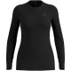 ODLO Merino 160 BL Top Crew Neck l/s women's T-shirt, size M, black ODLO Merino 160 BL Top Crew Neck l/s women's T-shirt, size M, black