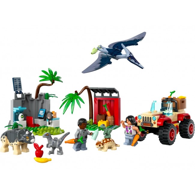 LEGO JURASSIC WORLD 76963 BABY DINOSAUR RESCUE CENTER LEGO JURASSIC WORLD 76963 BABY DINOSAUR RESCUE CENTER