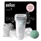 Braun Silk- pil 7 7-081 epilator 40 tweezers White
